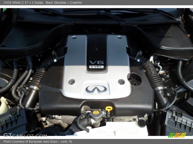 Black Obsidian / Graphite 2009 Infiniti G 37 x S Sedan