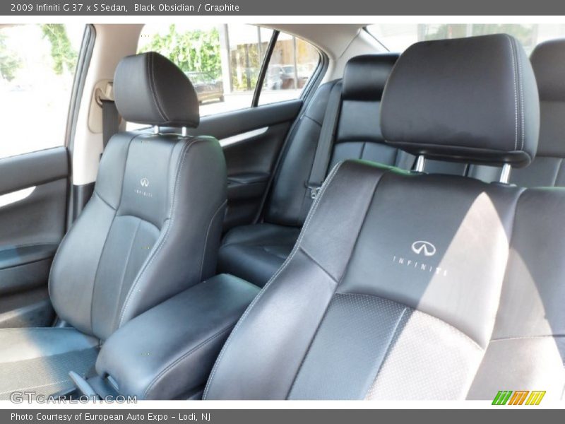 Black Obsidian / Graphite 2009 Infiniti G 37 x S Sedan
