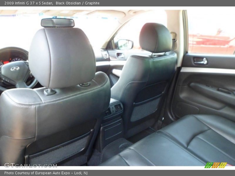 Black Obsidian / Graphite 2009 Infiniti G 37 x S Sedan