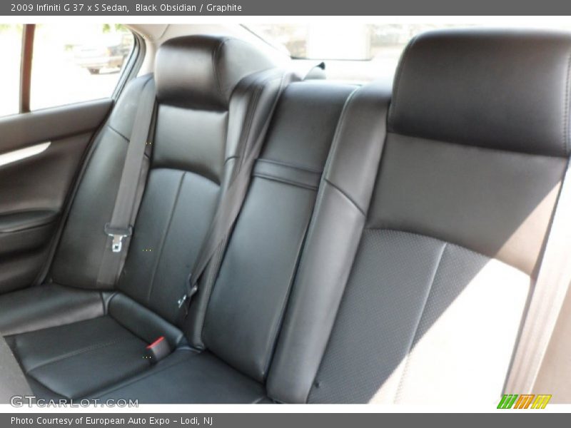 Black Obsidian / Graphite 2009 Infiniti G 37 x S Sedan