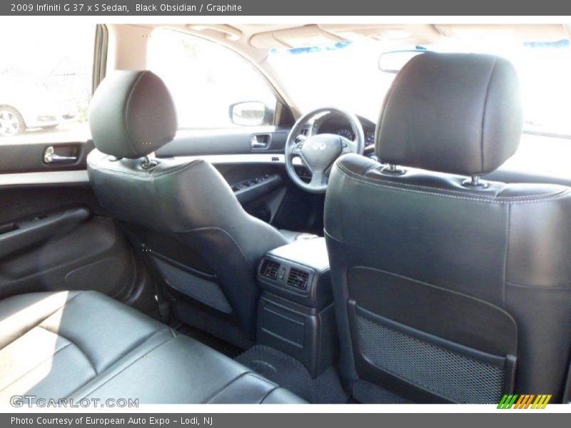Black Obsidian / Graphite 2009 Infiniti G 37 x S Sedan