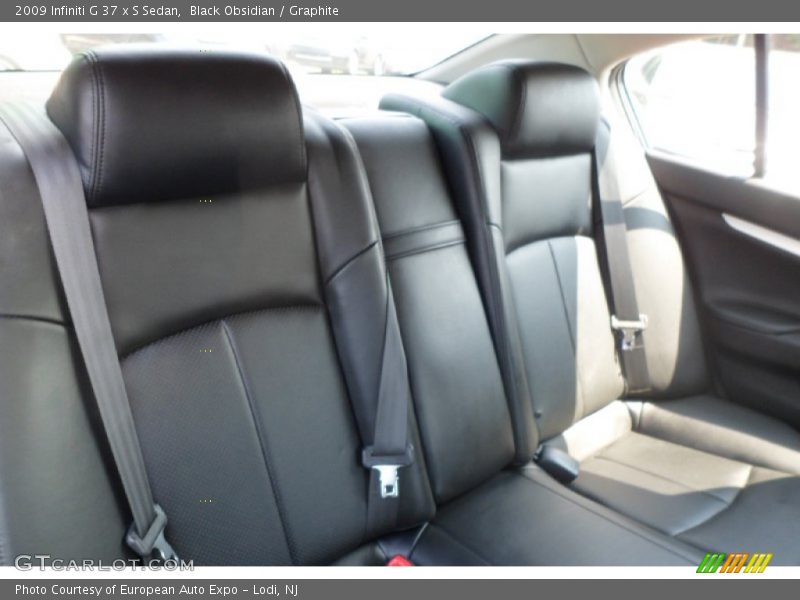 Black Obsidian / Graphite 2009 Infiniti G 37 x S Sedan