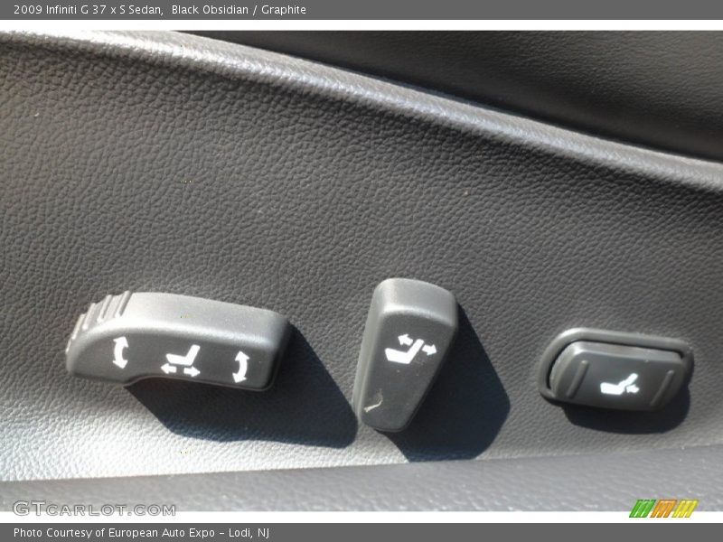 Black Obsidian / Graphite 2009 Infiniti G 37 x S Sedan