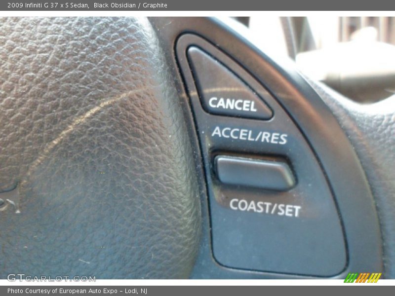 Black Obsidian / Graphite 2009 Infiniti G 37 x S Sedan