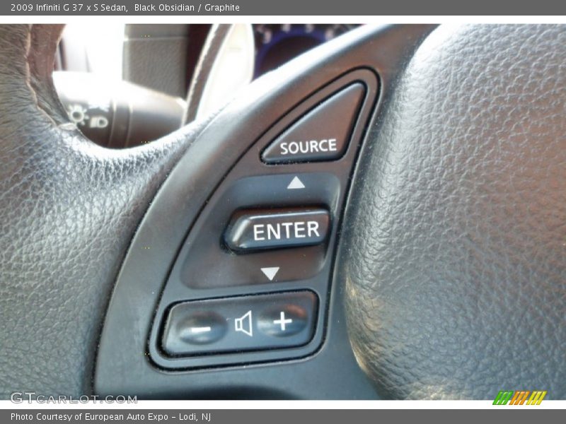 Black Obsidian / Graphite 2009 Infiniti G 37 x S Sedan