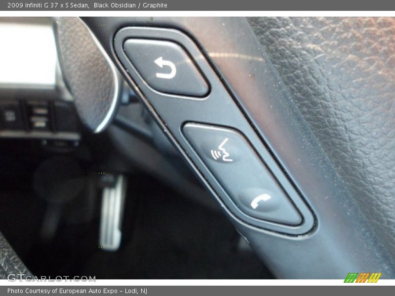 Black Obsidian / Graphite 2009 Infiniti G 37 x S Sedan