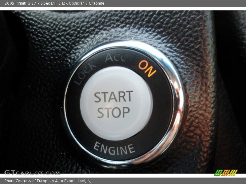 Black Obsidian / Graphite 2009 Infiniti G 37 x S Sedan