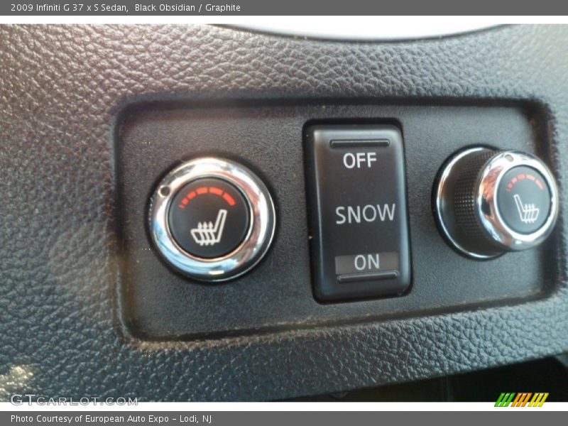 Black Obsidian / Graphite 2009 Infiniti G 37 x S Sedan
