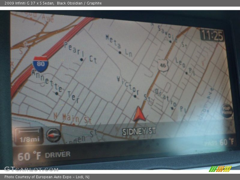 Black Obsidian / Graphite 2009 Infiniti G 37 x S Sedan