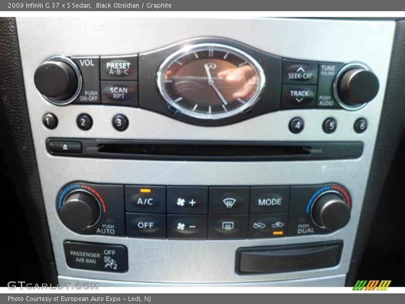 Black Obsidian / Graphite 2009 Infiniti G 37 x S Sedan