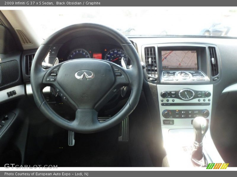 Black Obsidian / Graphite 2009 Infiniti G 37 x S Sedan