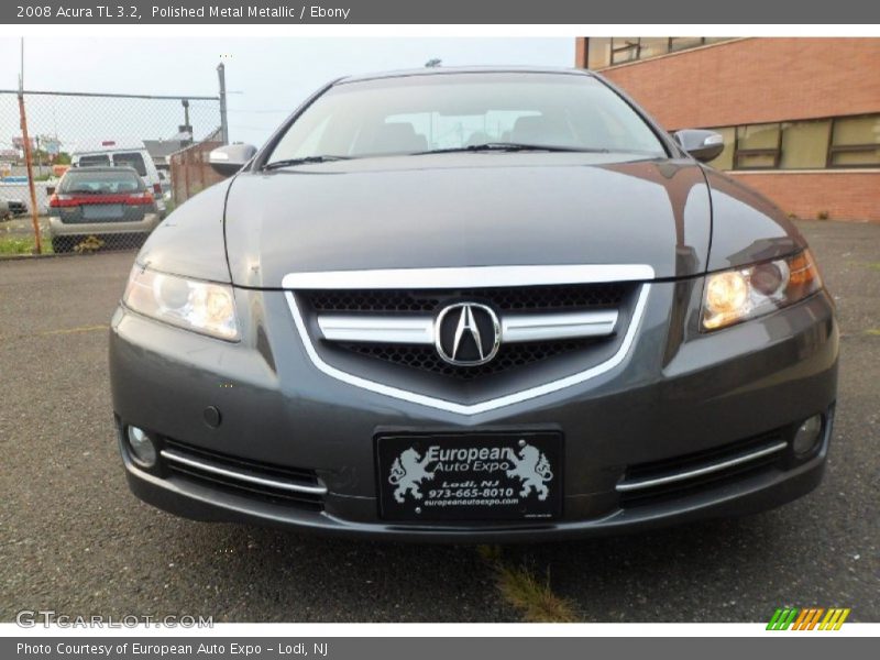 Polished Metal Metallic / Ebony 2008 Acura TL 3.2