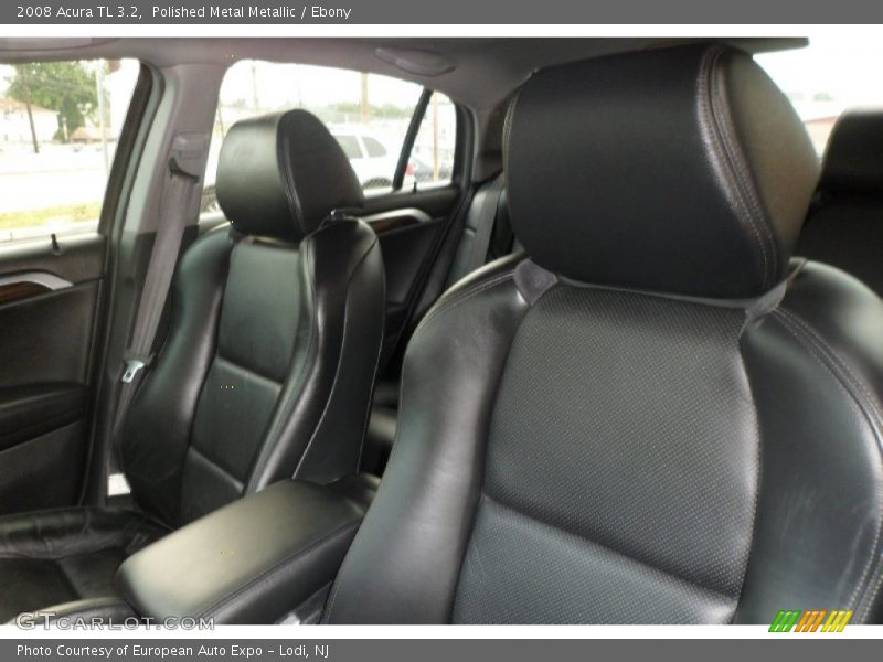 Polished Metal Metallic / Ebony 2008 Acura TL 3.2