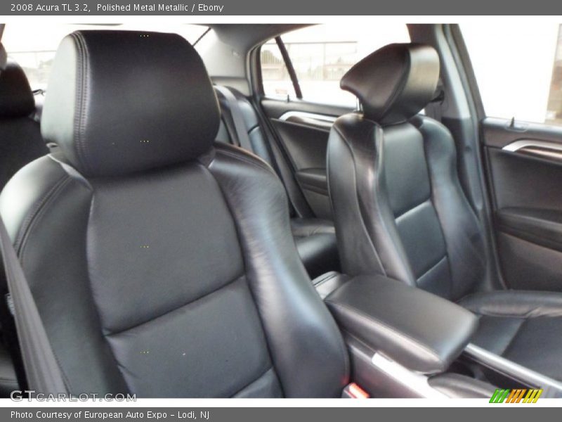 Polished Metal Metallic / Ebony 2008 Acura TL 3.2