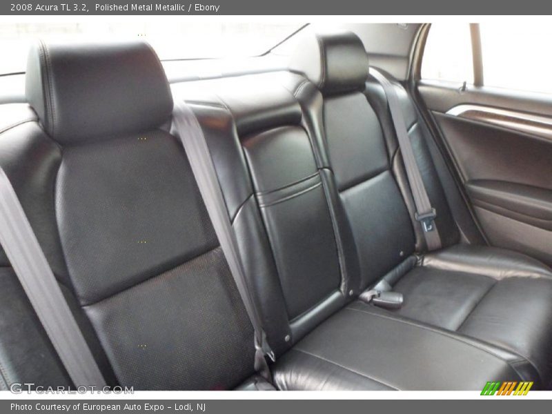 Polished Metal Metallic / Ebony 2008 Acura TL 3.2
