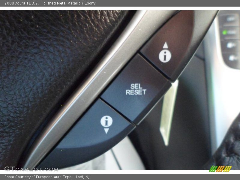 Polished Metal Metallic / Ebony 2008 Acura TL 3.2