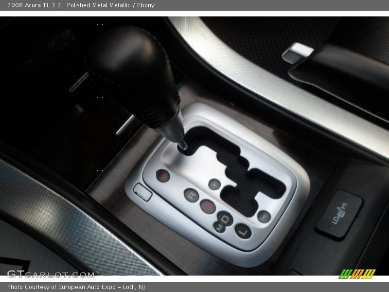 Polished Metal Metallic / Ebony 2008 Acura TL 3.2