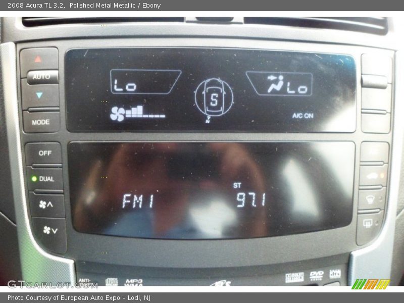 Polished Metal Metallic / Ebony 2008 Acura TL 3.2