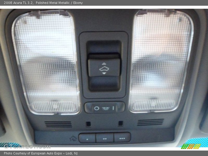 Polished Metal Metallic / Ebony 2008 Acura TL 3.2