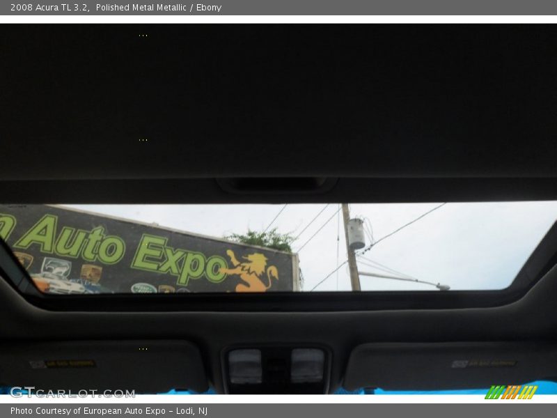 Polished Metal Metallic / Ebony 2008 Acura TL 3.2