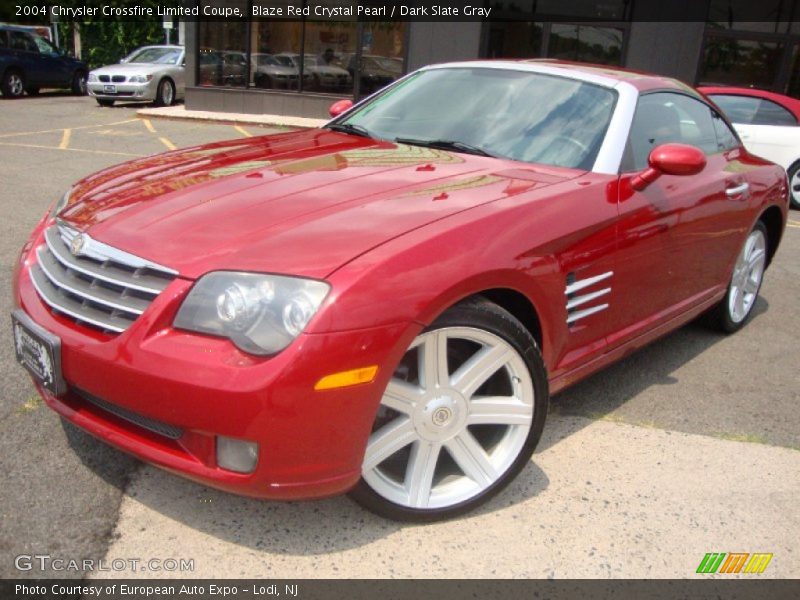 Blaze Red Crystal Pearl / Dark Slate Gray 2004 Chrysler Crossfire Limited Coupe
