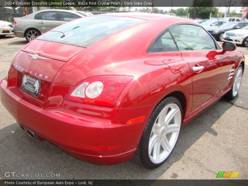 Blaze Red Crystal Pearl / Dark Slate Gray 2004 Chrysler Crossfire Limited Coupe