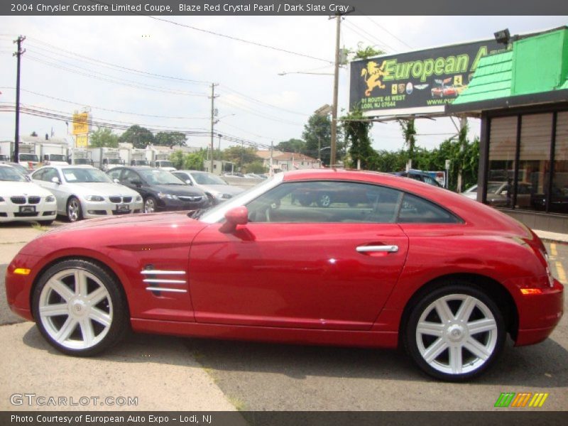 Blaze Red Crystal Pearl / Dark Slate Gray 2004 Chrysler Crossfire Limited Coupe