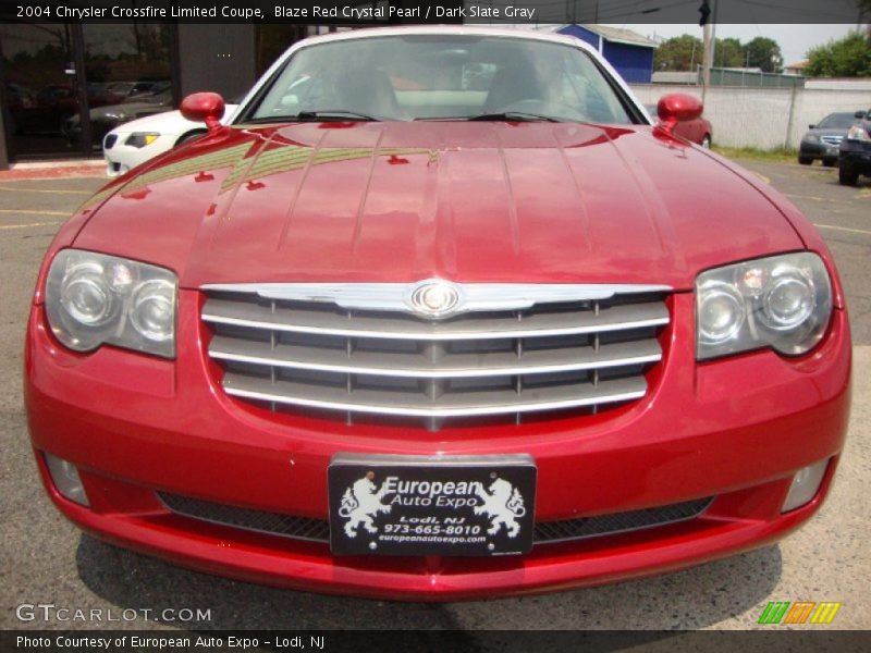 Blaze Red Crystal Pearl / Dark Slate Gray 2004 Chrysler Crossfire Limited Coupe