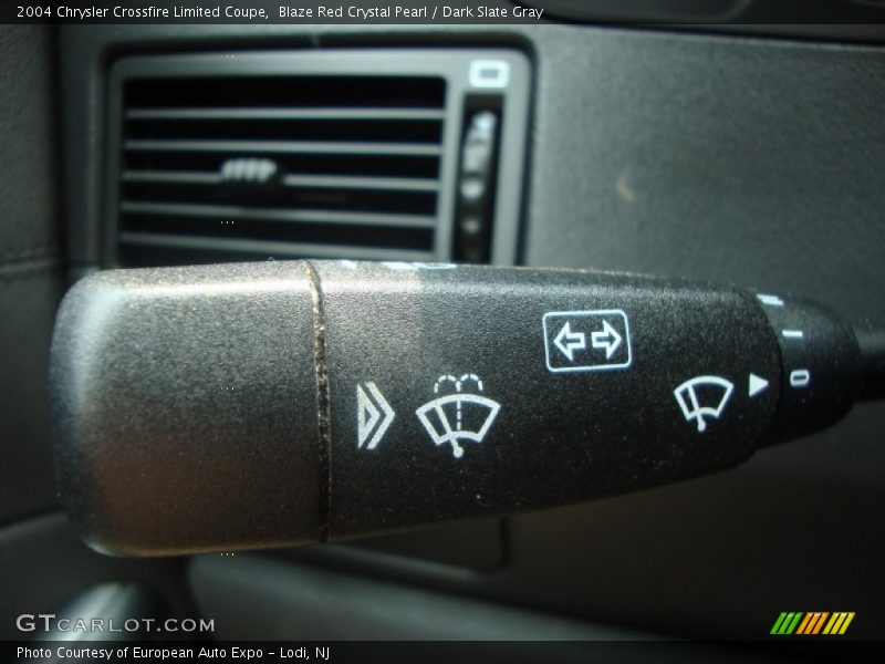 Controls of 2004 Crossfire Limited Coupe