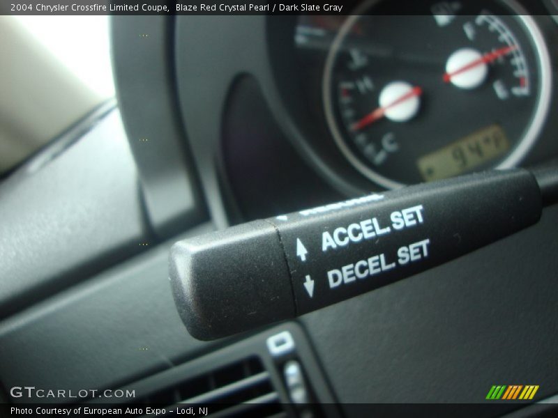 Controls of 2004 Crossfire Limited Coupe