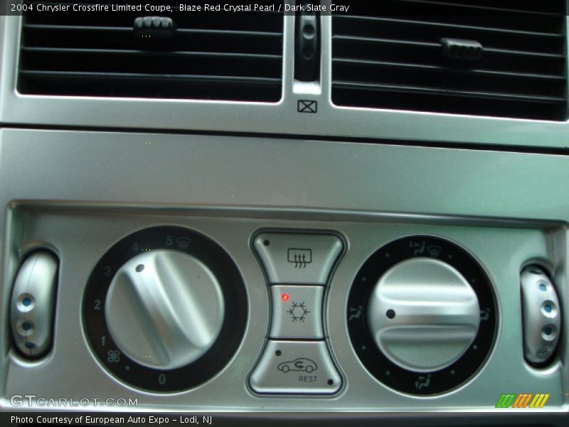 Controls of 2004 Crossfire Limited Coupe