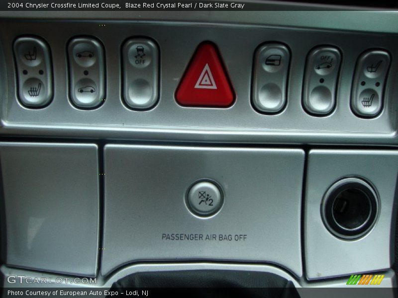 Controls of 2004 Crossfire Limited Coupe