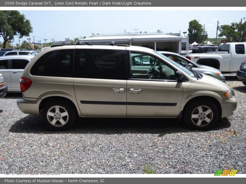 Linen Gold Metallic Pearl / Dark Khaki/Light Graystone 2006 Dodge Caravan SXT