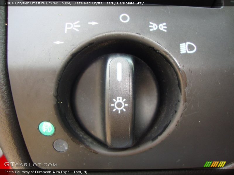 Controls of 2004 Crossfire Limited Coupe