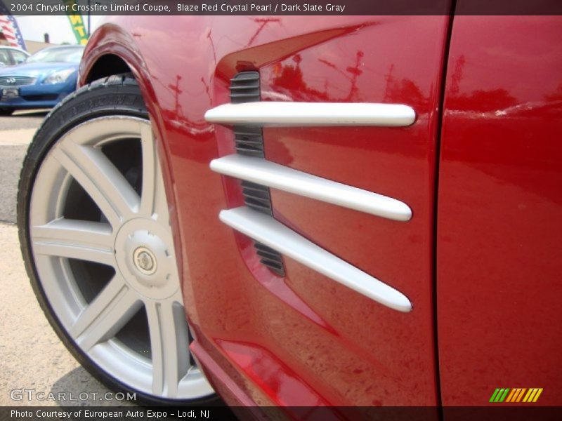 Blaze Red Crystal Pearl / Dark Slate Gray 2004 Chrysler Crossfire Limited Coupe