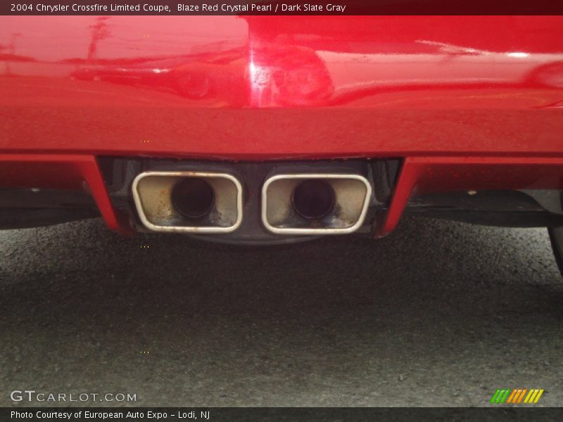 Exhaust of 2004 Crossfire Limited Coupe