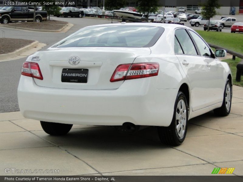 Super White / Ash 2011 Toyota Camry
