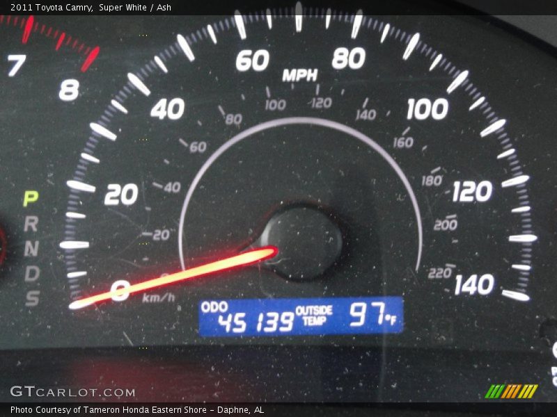 Super White / Ash 2011 Toyota Camry