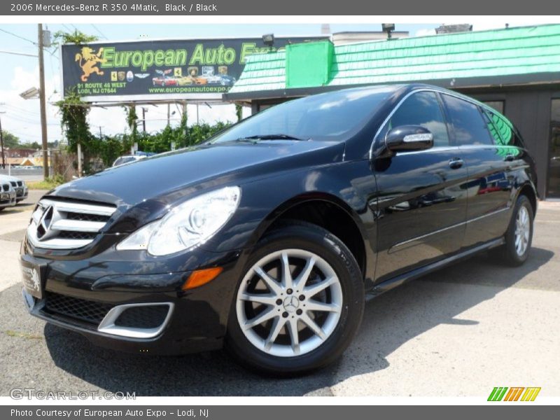 Black / Black 2006 Mercedes-Benz R 350 4Matic