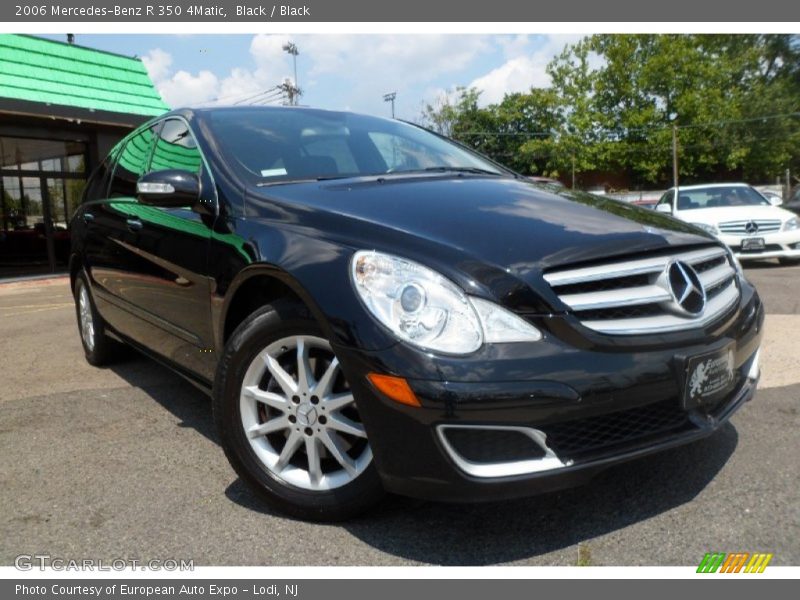 Black / Black 2006 Mercedes-Benz R 350 4Matic