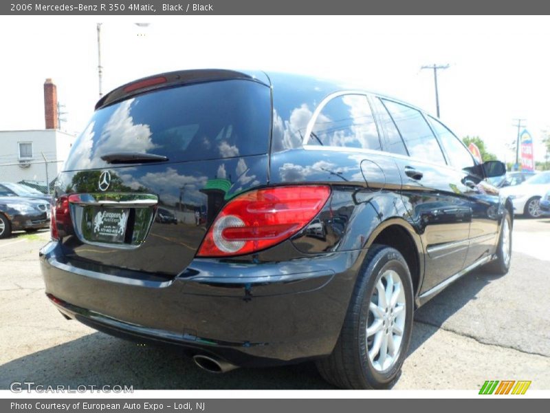 Black / Black 2006 Mercedes-Benz R 350 4Matic