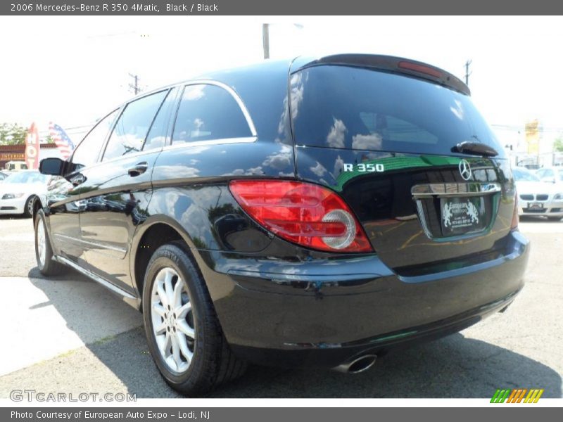 Black / Black 2006 Mercedes-Benz R 350 4Matic