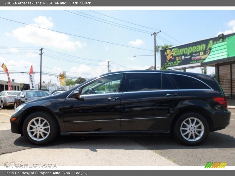 Black / Black 2006 Mercedes-Benz R 350 4Matic
