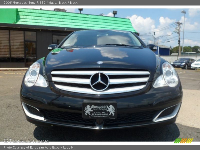 Black / Black 2006 Mercedes-Benz R 350 4Matic