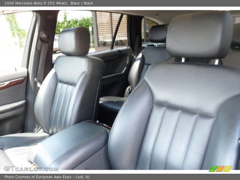 Black / Black 2006 Mercedes-Benz R 350 4Matic
