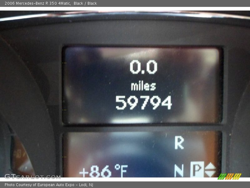 Black / Black 2006 Mercedes-Benz R 350 4Matic