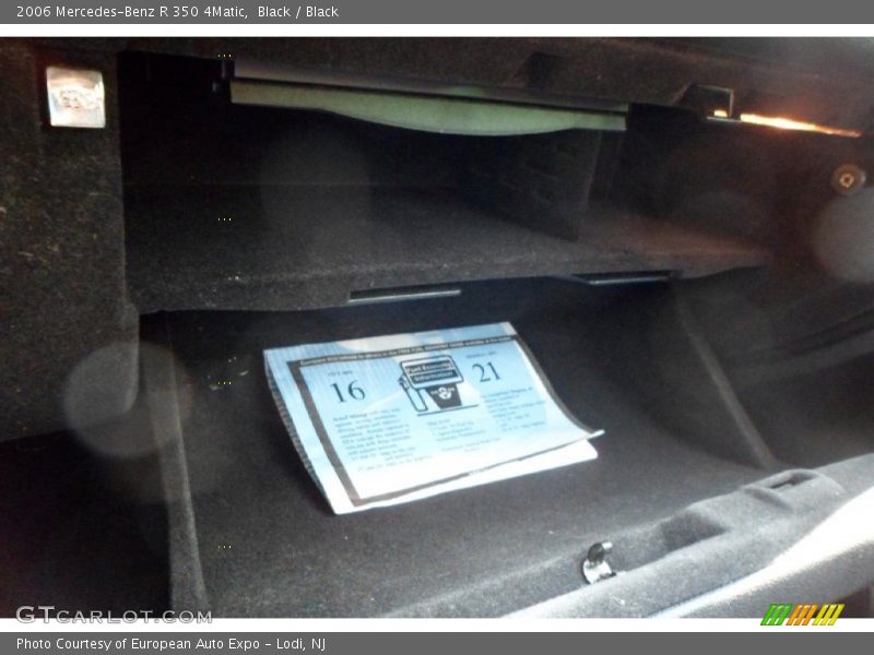 Black / Black 2006 Mercedes-Benz R 350 4Matic