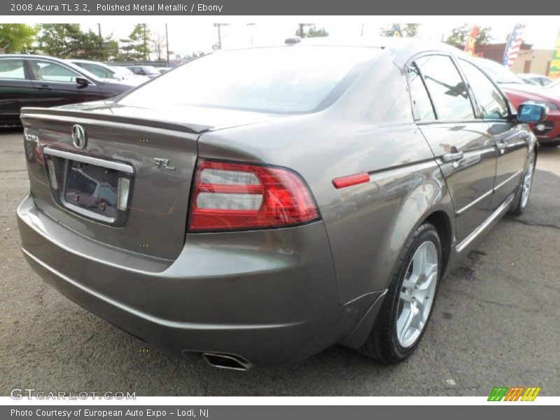 Polished Metal Metallic / Ebony 2008 Acura TL 3.2