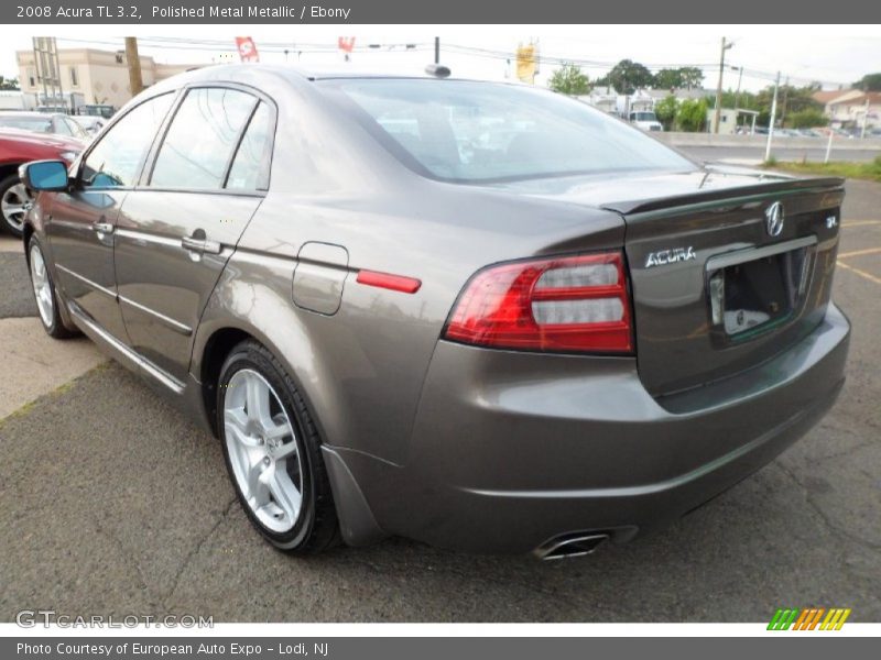 Polished Metal Metallic / Ebony 2008 Acura TL 3.2