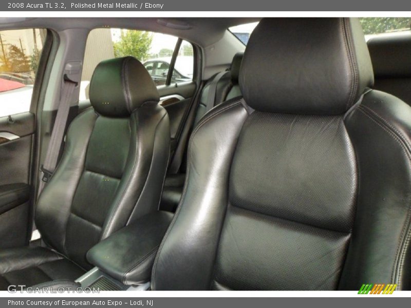 Polished Metal Metallic / Ebony 2008 Acura TL 3.2